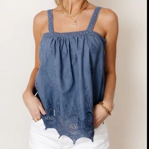 Böhme Adalet Lace Tank NWT